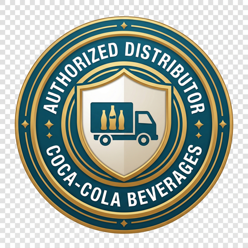 Coca-Cola Authorized Distributor badge